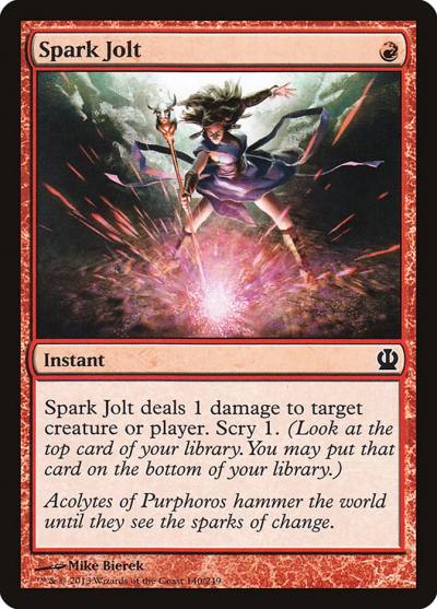 Spark Jolt THS-140 Theros Magic card