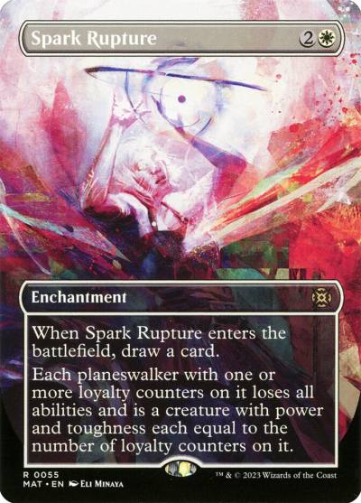 Spark Rupture MAT-55 March of the Machine: The Aftermath Magic card