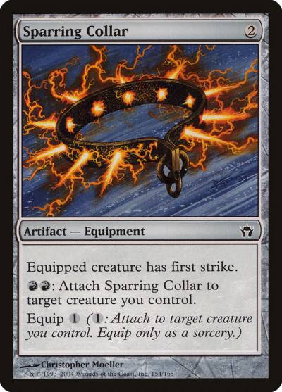 Sparring Collar 5DN-154 Fifth Dawn Magic card