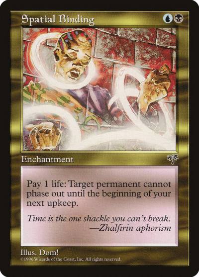 Spatial Binding MIR-284 Mirage Magic card