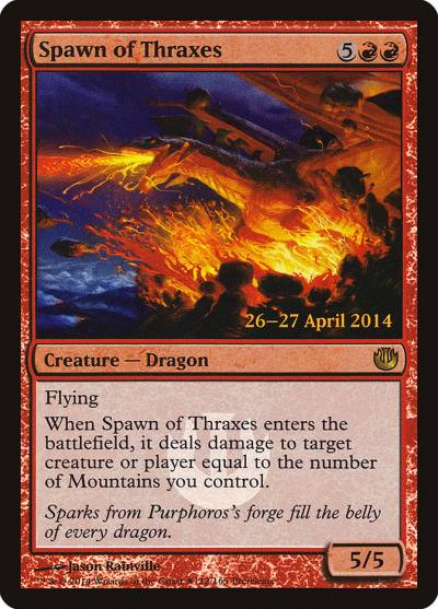Spawn of Thraxes PJOU-112STAR Journey into Nyx Promos Magic card
