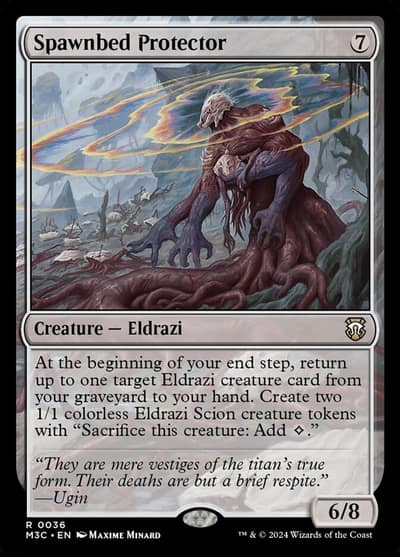 Spawnbed Protector 36 Modern Horizons 3 Commander Magic card