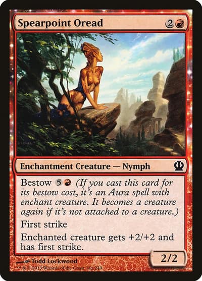 Spearpoint Oread THS-141 Theros Magic card