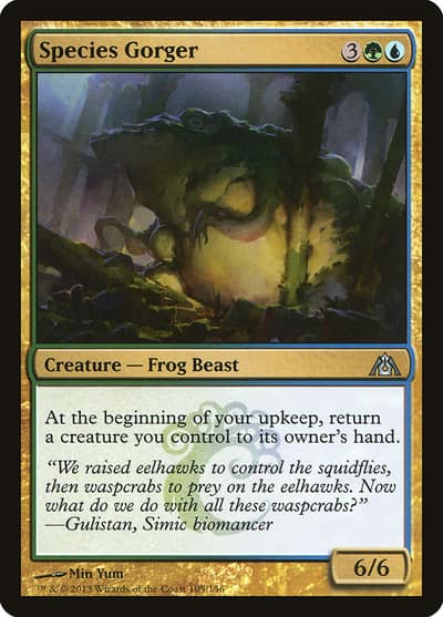 Species Gorger 105 Dragon's Maze Magic card