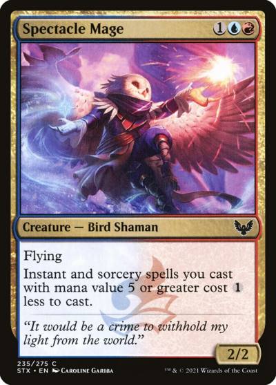 Spectacle Mage 235 Strixhaven: School of Mages Magic card