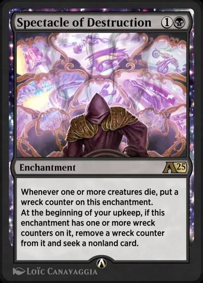 Spectacle of Destruction YDFT-8 Alchemy: Aetherdrift Magic card