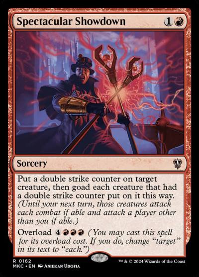 Spectacular Showdown MKC-162 Murders at Karlov Manor Commander Magic card