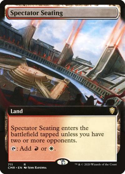 Spectator Seating CMR-711 Commander Legends Magic card