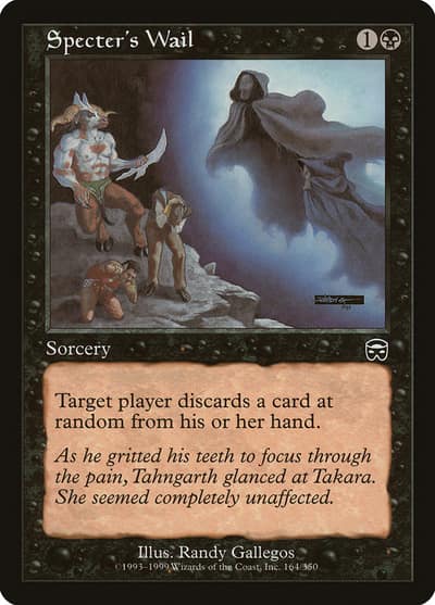 Specter's Wail MMQ-164 Mercadian Masques Magic card