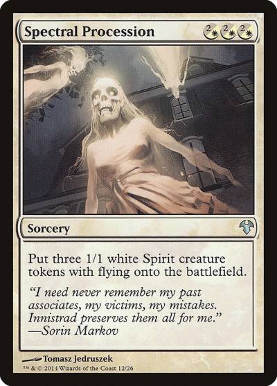 Spectral Procession MD1-12 Modern Event Deck 2014 Magic card