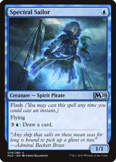 Spectral Sailor M20-76 Core Set 2020 Magic card