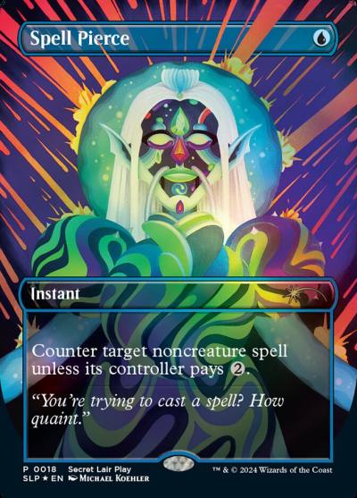 Spell Pierce SLP-18 Secret Lair Showdown Magic card