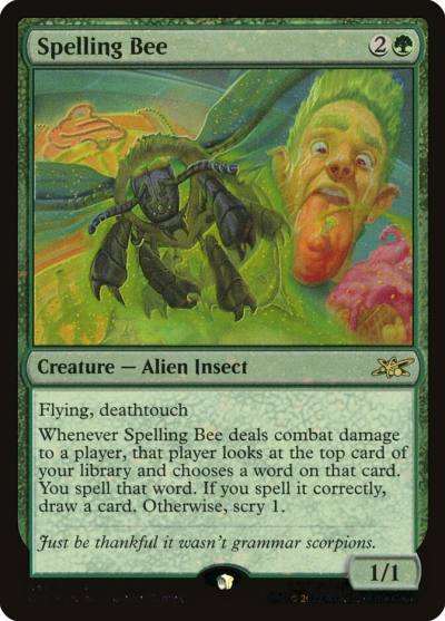 Spelling Bee UNF-441 Unfinity Magic card
