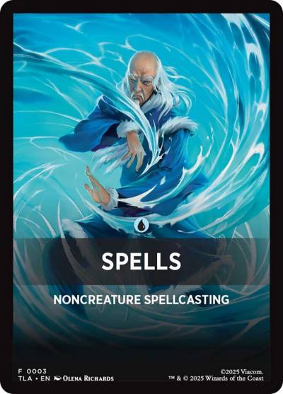 Spells FTLA-3 Avatar: The Last Airbender Front Cards Magic card
