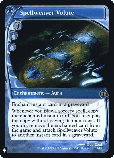 Spellweaver Volute PLST-FUT-59 The List Magic card