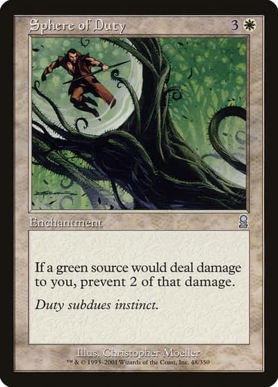 Sphere of Duty ODY-48 Odyssey Magic card