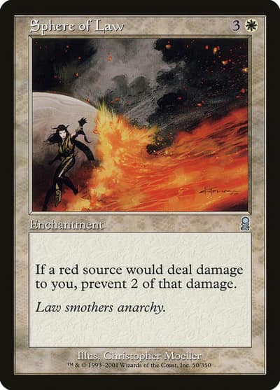 Sphere of Law ODY-50 Odyssey Magic card