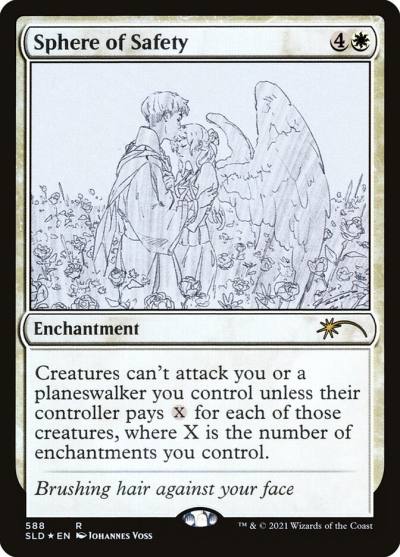 Sphere of Safety SLD-588 Secret Lair Drop Magic card