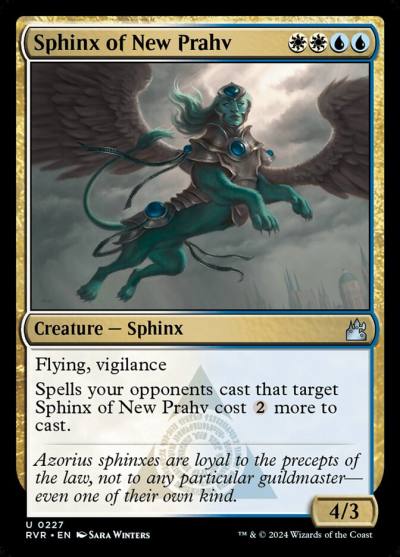 Sphinx of New Prahv RVR-227 Ravnica Remastered Magic card