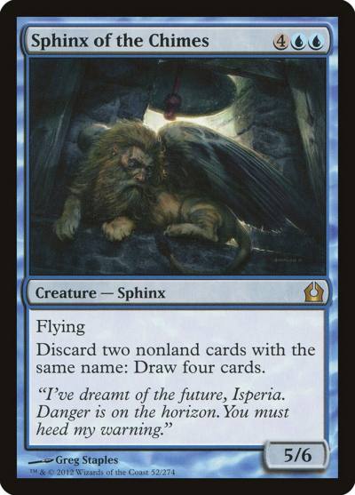 Sphinx of the Chimes 52 Return to Ravnica Magic card