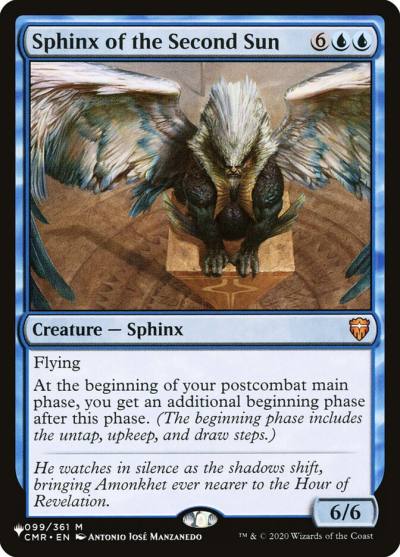 Sphinx of the Second Sun PLST-CMR-99 The List Magic card
