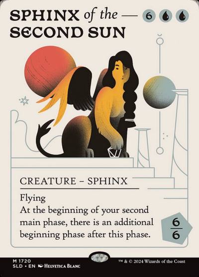 Sphinx of the Second Sun SLD-1720 Secret Lair Drop Magic card