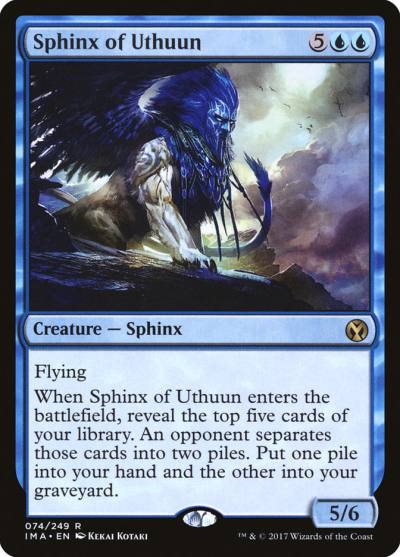 Sphinx of Uthuun IMA-74 Iconic Masters Magic card