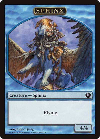 Sphinx TJOU-1 Journey into Nyx Tokens Magic card