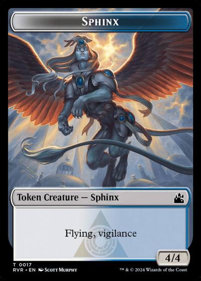Sphinx TRVR-17 Ravnica Remastered Tokens Magic card