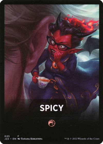 Spicy FJ22-35 Jumpstart 2022 Front Cards Magic card