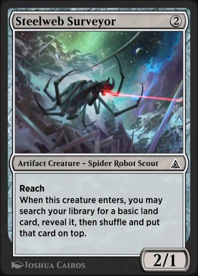 Spider-Bot OM1-174 Through the Omenpaths Magic card