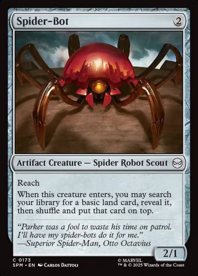Spider-Bot SPM-173 Marvel's Spider-Man Magic card