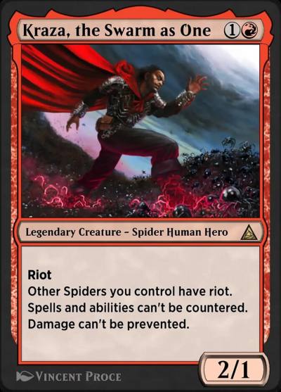 Spider-Punk OM1-85 Through the Omenpaths Magic card