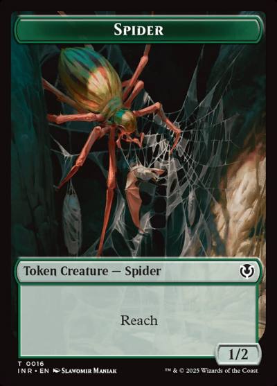 Spider TINR-16 Innistrad Remastered Tokens Magic card