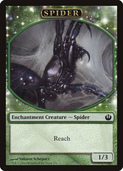 Spider TJOU-5 Journey into Nyx Tokens Magic card