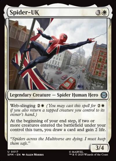 Spider-UK SPM-17 Marvel's Spider-Man Magic card