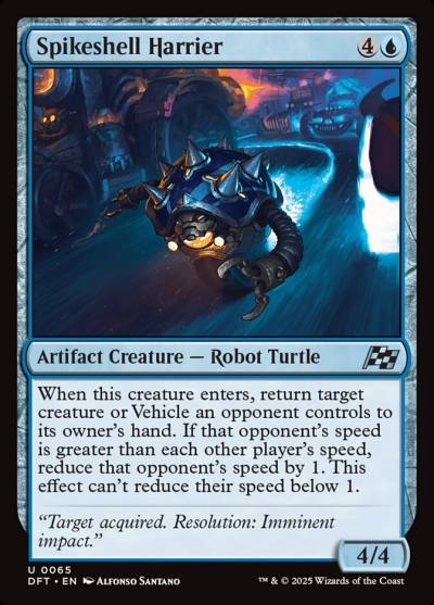 Spikeshell Harrier DFT-65 Aetherdrift Magic card