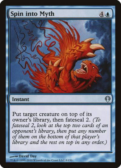 Spin into Myth ARC-8 Archenemy Magic card