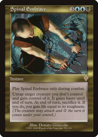 Spinal Embrace INV-276 Invasion Magic card