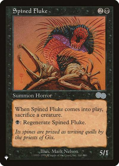 Spined Fluke PLST-USG-160 The List Magic card
