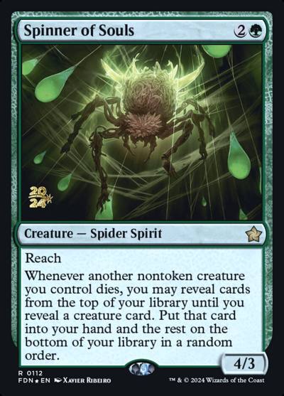 Spinner of Souls PFDN-112S Foundations Promos Magic card