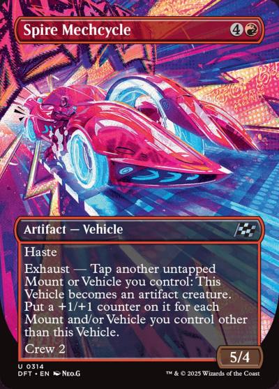 Spire Mechcycle DFT-314 Aetherdrift Magic card