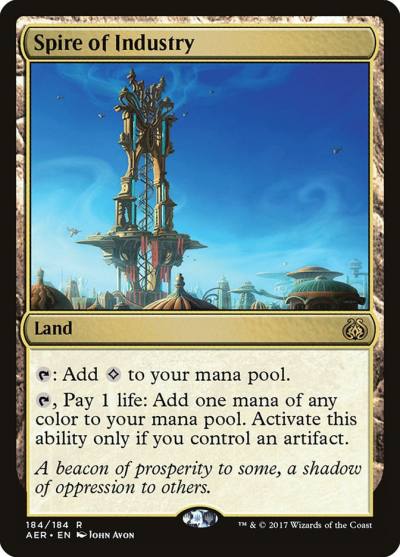 Spire of Industry AER-184 Aether Revolt Magic card