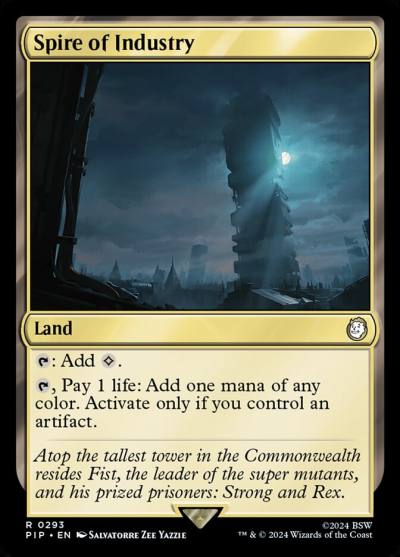 Spire of Industry PIP-293 Fallout Magic card