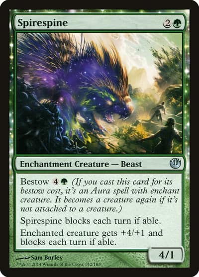 Spirespine 142 Journey into Nyx Magic card