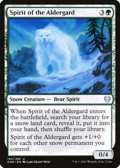 Spirit of the Aldergard 195 Kaldheim Magic card