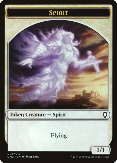 Spirit TCM2-5 Commander Anthology Volume II Tokens Magic card
