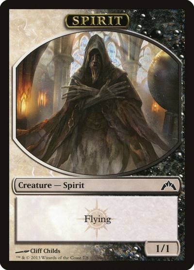 Spirit TGTC-7 Gatecrash Tokens Magic card