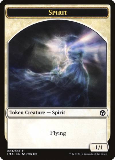 Spirit TIMA-3 Iconic Masters Tokens Magic card