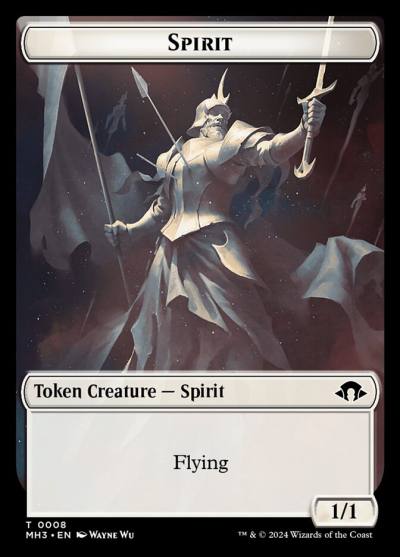 Spirit TMH3-8 Modern Horizons 3 Tokens Magic card